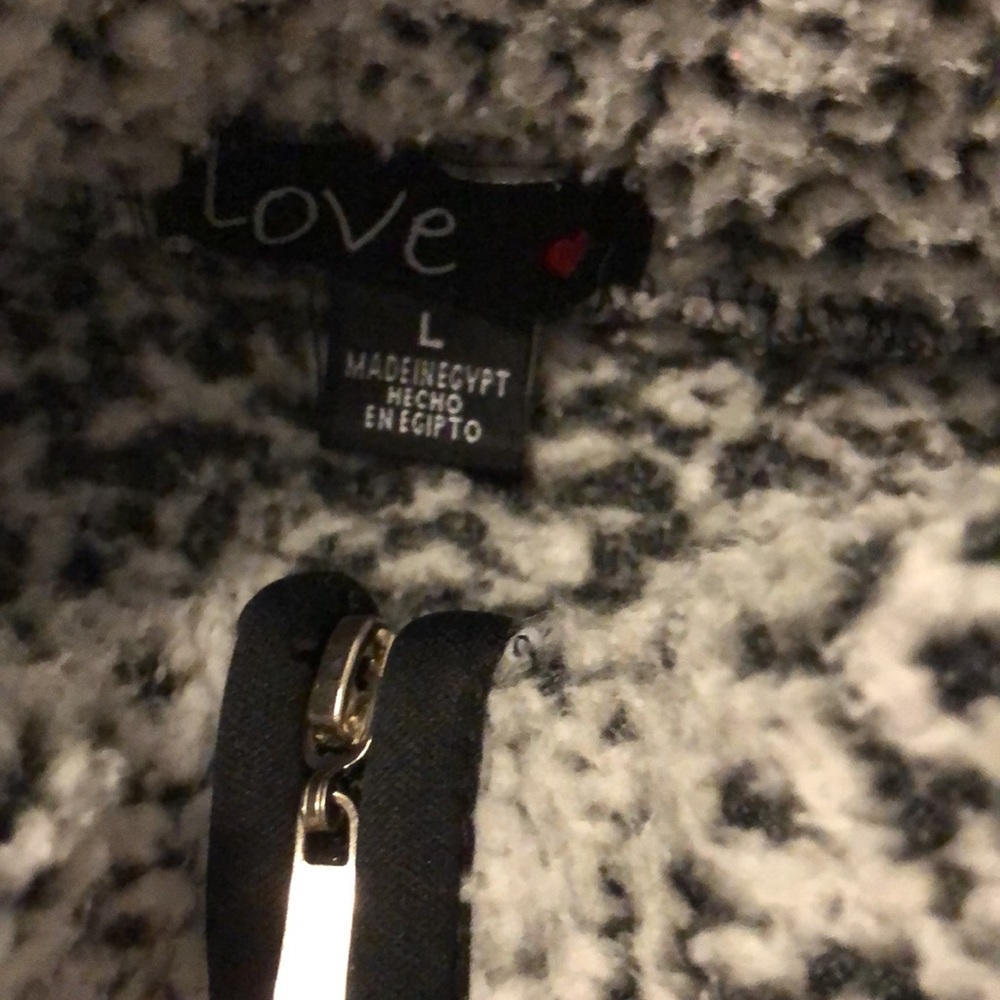 target, large, zip up jacket - Picture 2 of 3